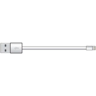 Avlink Apple® MFi Certified Lightning Short Sync & Charge Flat Cable 20cm