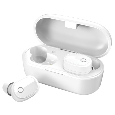 Avlink True Wireless Bluetooth Earphones & Charging Case White