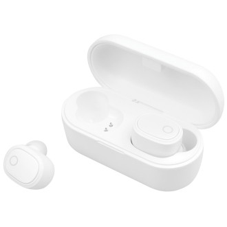Avlink True Wireless Bluetooth Earphones & Charging Case White