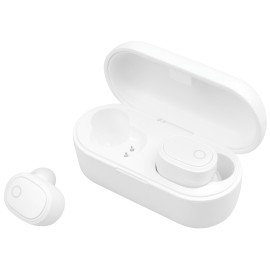 Avlink True Wireless Bluetooth Earphones & Charging Case White