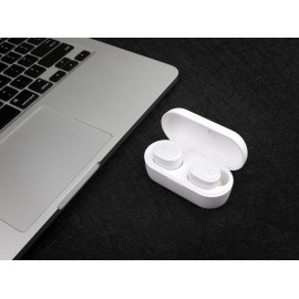 Avlink True Wireless Bluetooth Earphones & Charging Case White