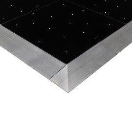 LEDJ Black Starlit Dance Floor System 16ft x 16ft