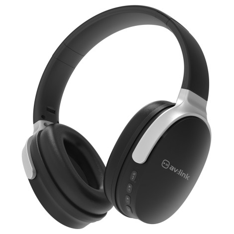 Avlink Over-Ear Wireless Bluetooth Headphones Black