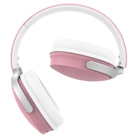 Avlink Over-Ear Wireless Bluetooth Headphones Pink