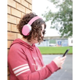 Avlink Over-Ear Wireless Bluetooth Headphones Pink