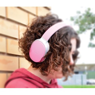 Avlink Over-Ear Wireless Bluetooth Headphones Pink