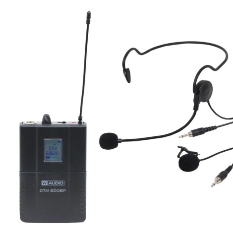 DTM 600BP Add On Beltpack Kit (606.0-614.0Mhz BNC Receivers)