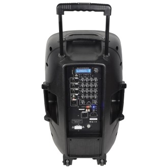 Qtx MIXCAB-15 Portable PA 150W with Mixer + USB/SD/FM/BT