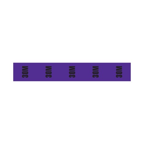Cable Length ID Tape (24mm x 33m) - 30m Purple