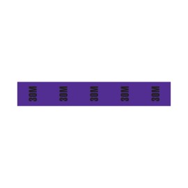 Cable Length ID Tape (24mm x 33m) - 30m Purple