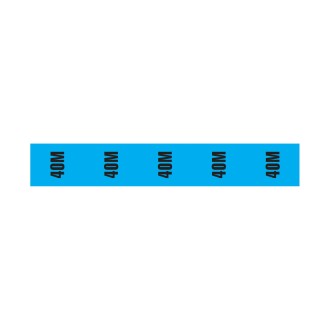 Cable Length ID Tape (24mm x 33m) - 40m Blue