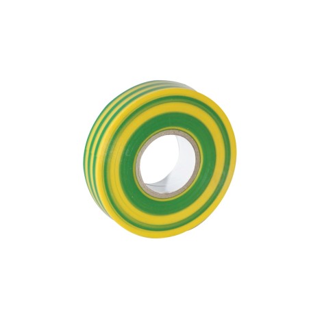Economy PVC Insulation Tape 19mm x 33m - Yellow/Green