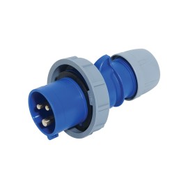 16A 230V 2P+E IP67 Plug (0132-6)
