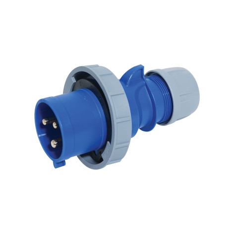 32A 230V 2P+E IP67 Plug (0232-6)