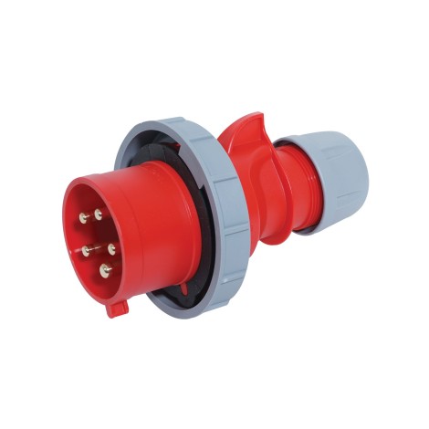 32A 415V 3P+N+E IP67 Plug (0252-6)