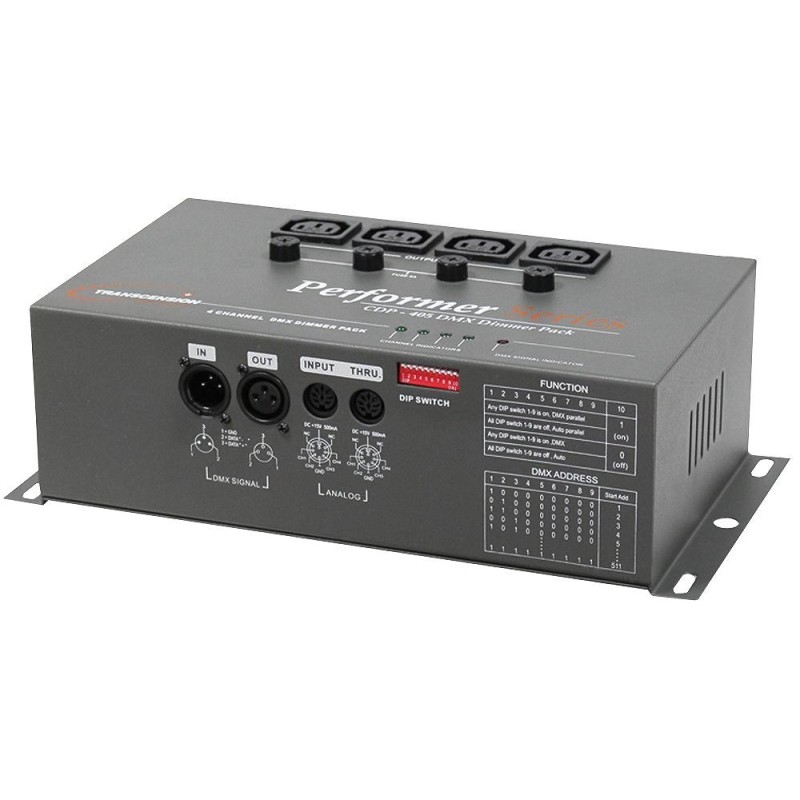 Transcension CDP 405 Digital Dimmer Pack,  BOTE26