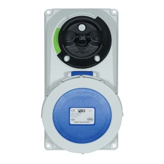32A 230V 2P+E IP67 Switched Interlock Socket (61232-6)