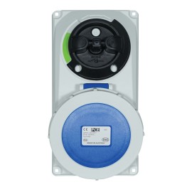 32A 230V 2P+E IP67 Switched Interlock Socket (61232-6)