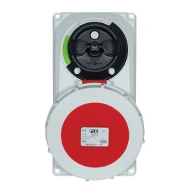 32A 415V 3P+N+E IP67 Switched Interlock Socket (61252-6)