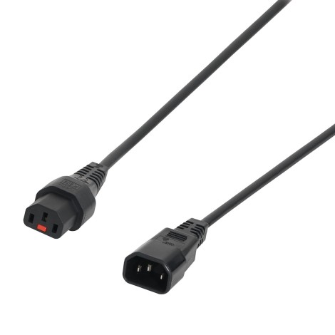 1.5m C14 IEC - C13 IEC Lock Cable PC1003