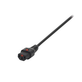 3m 13A - C13 IEC Lock Cable (5A Fuse) PC936