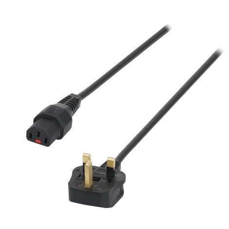 5m 13A - C13 IEC Lock Cable (5A Fuse) PC1010
