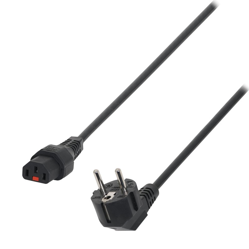 1.5m Schuko - C13 IEC Lock Cable EL246S
