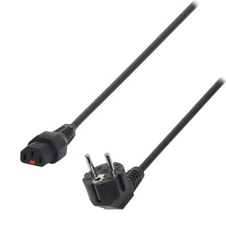 1.5m Schuko - C13 IEC Lock Cable EL246S