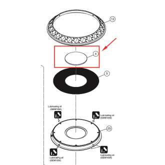 Pioneer CDJ 850 900 2000 NXS DDJ SZ XDJ 1000 Centre Display View Panel Window DAH2609, 
