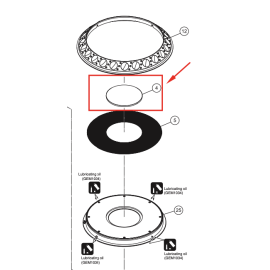 Pioneer CDJ 850 900 2000 NXS DDJ SZ XDJ 1000 Centre Display View Panel Window DAH2609, 