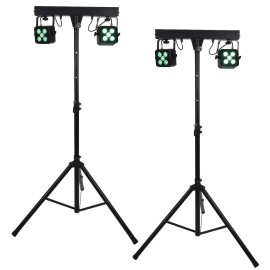 Qtx Stereo Twin PAR Bar