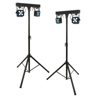Qtx Stereo Twin PAR Bar