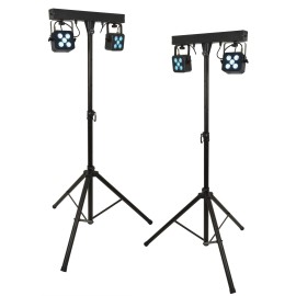 Qtx Stereo Twin PAR Bar