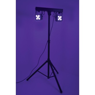 Qtx Stereo Twin PAR Bar