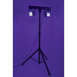 Qtx Stereo Twin PAR Bar