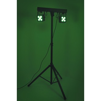 Qtx Stereo Twin PAR Bar
