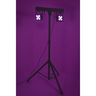 Qtx Stereo Twin PAR Bar
