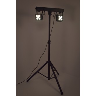 Qtx Stereo Twin PAR Bar