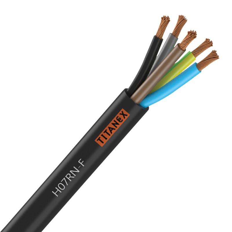 H07-RNF 25mm 5 Core Rubber Cable 50m