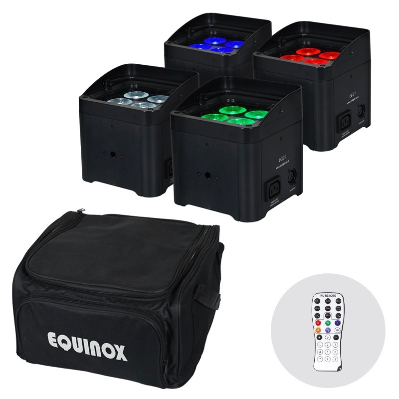 Colour Raider Lithium Battery Uplighter Pack