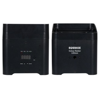 Colour Raider Lithium Battery Uplighter Pack