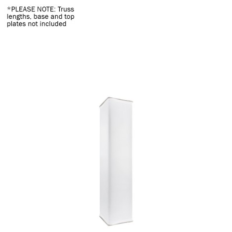 White 1.0m F24 Quad Truss Sleeve/Sock