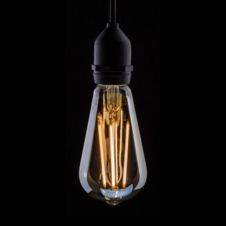 4W Dimmable LED ST64 Gold Filament Lamp 2200K BC