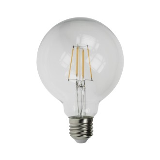 4W LED G95 Globe Filament Lamp 2700K ES