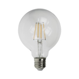 4W LED G95 Globe Filament Lamp 2700K ES