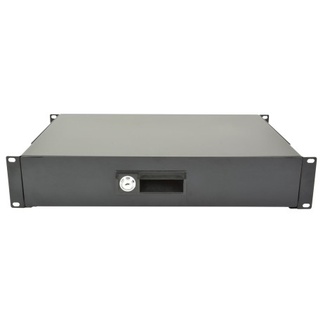 Adastra 19" Lockable Rack Drawer 2U