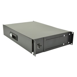 Adastra 19" Lockable Rack Drawer 2U