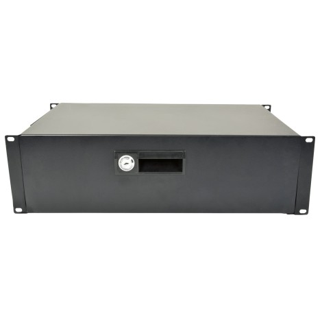 Adastra 19" Lockable Rack Drawer 3U