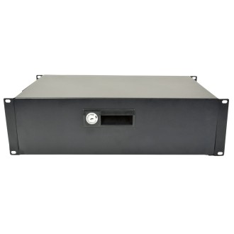 Adastra 19" Lockable Rack Drawer 3U
