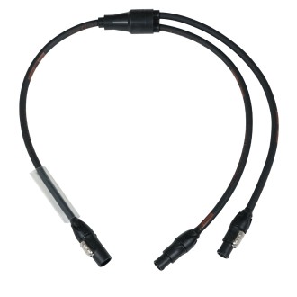 Moulded Y Split - 2.5mm PowerCON True1 Connectors